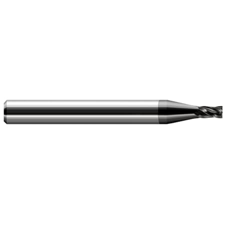Miniature End Mill - Square - Stub & Standard, 0.5000 (1/2), Overall Length: 3